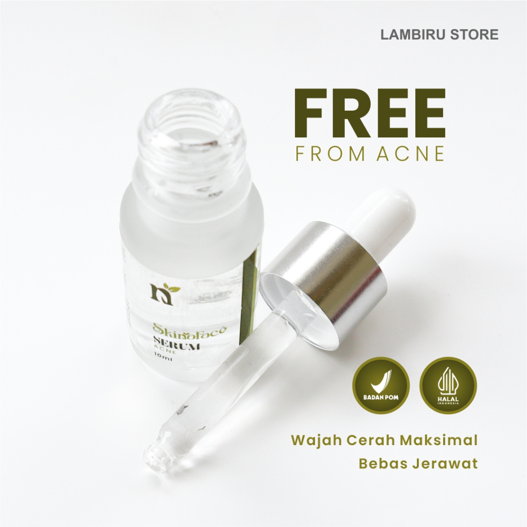 Serum Kulit Berjerawat dan Kulit Berminyak Skinaface Acne Serum