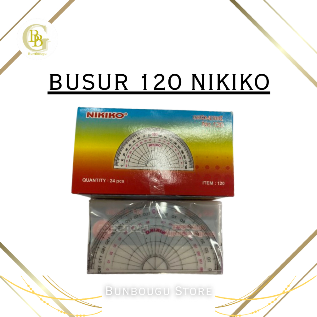 

GROSSIR 24 PIECE 1 BOX / BUSUR NIKIKO 120 / BUSUR NIKIKO BESAR / PENGGARIS BUSUR / GARISAN BUSUR MURAH