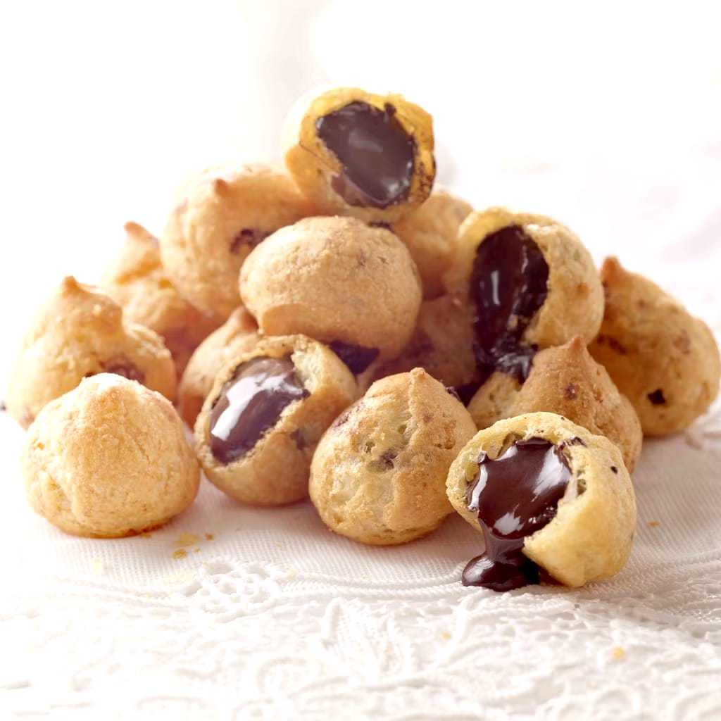 

kue sus cokelat 250 gram / kue soes cokelat / kue sus kering isi coklat