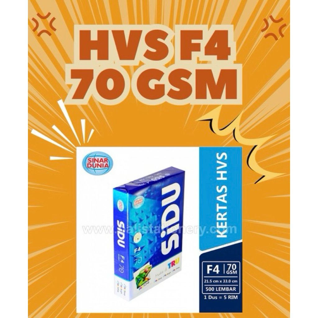 

Print HVS F4 70gsm