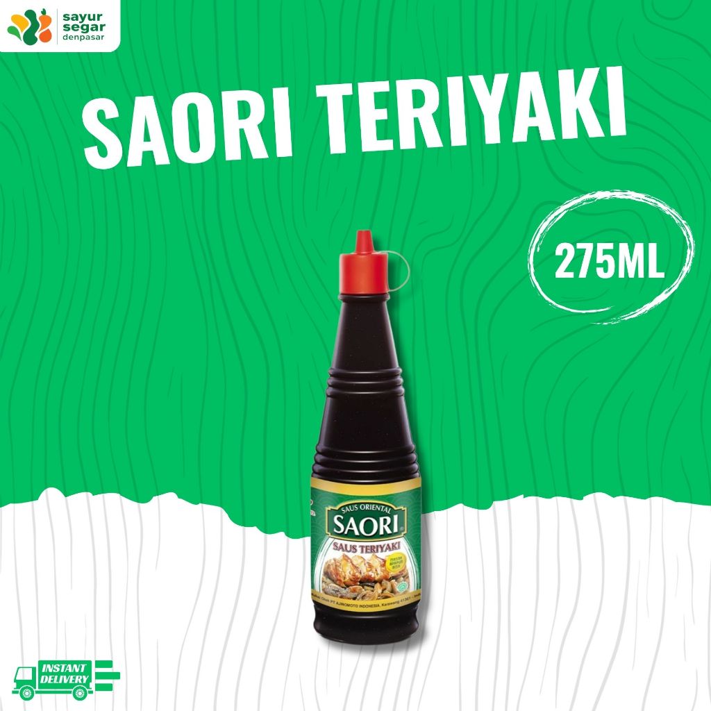 

Saori Teriyaki 275ml - Sayur Segar Denpasar