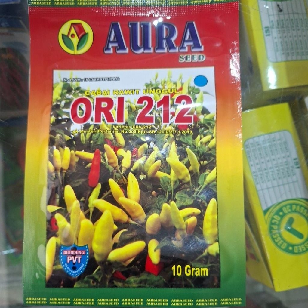 BENIH CABE RAWIT MERAH ORI 212. 10 GR