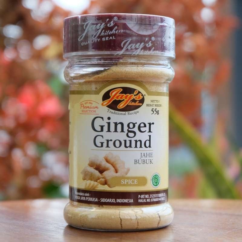 

[oddsolshop] pekanbaru/Jays Ginger Ground 55GR Spice Jahe Bubuk Halal Bumbu Masak Instan Jay Kitchen