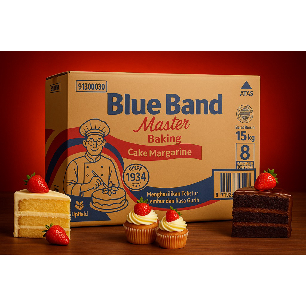 

Blue Band 15kg Margarin Baking – Rasa Kue Lebih Enak & Lembut!