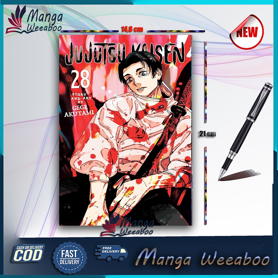 Komik manga Jujutsu Kaisen, Vol 28  (English) - manga weabo