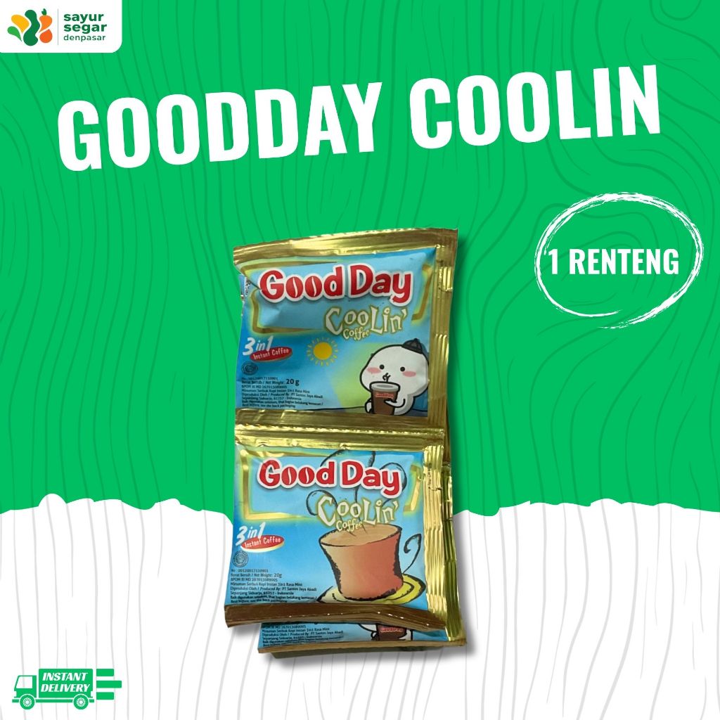 

Goodday Coolin 1 renteng - Sayur Segar Denpasar