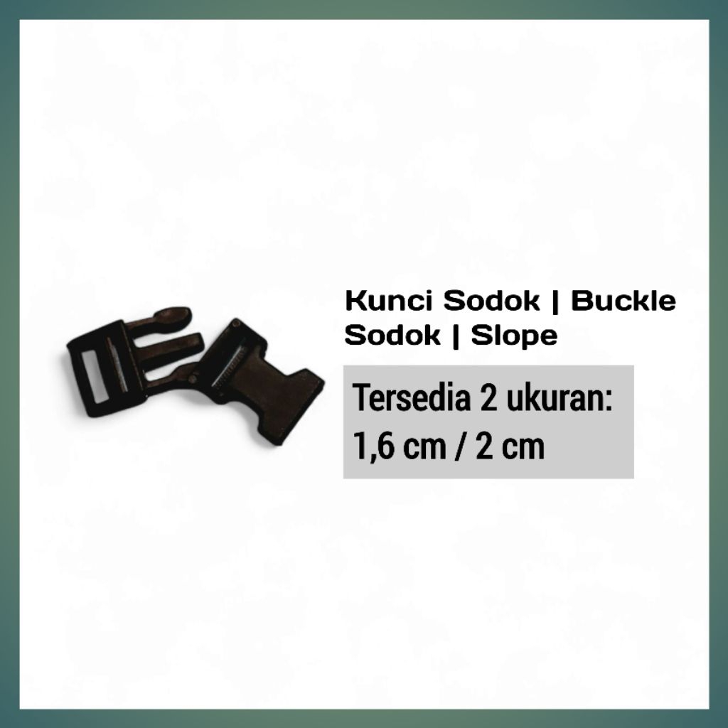 Kunci Sodok / Buckle Sodok / Slope (12 pcs)