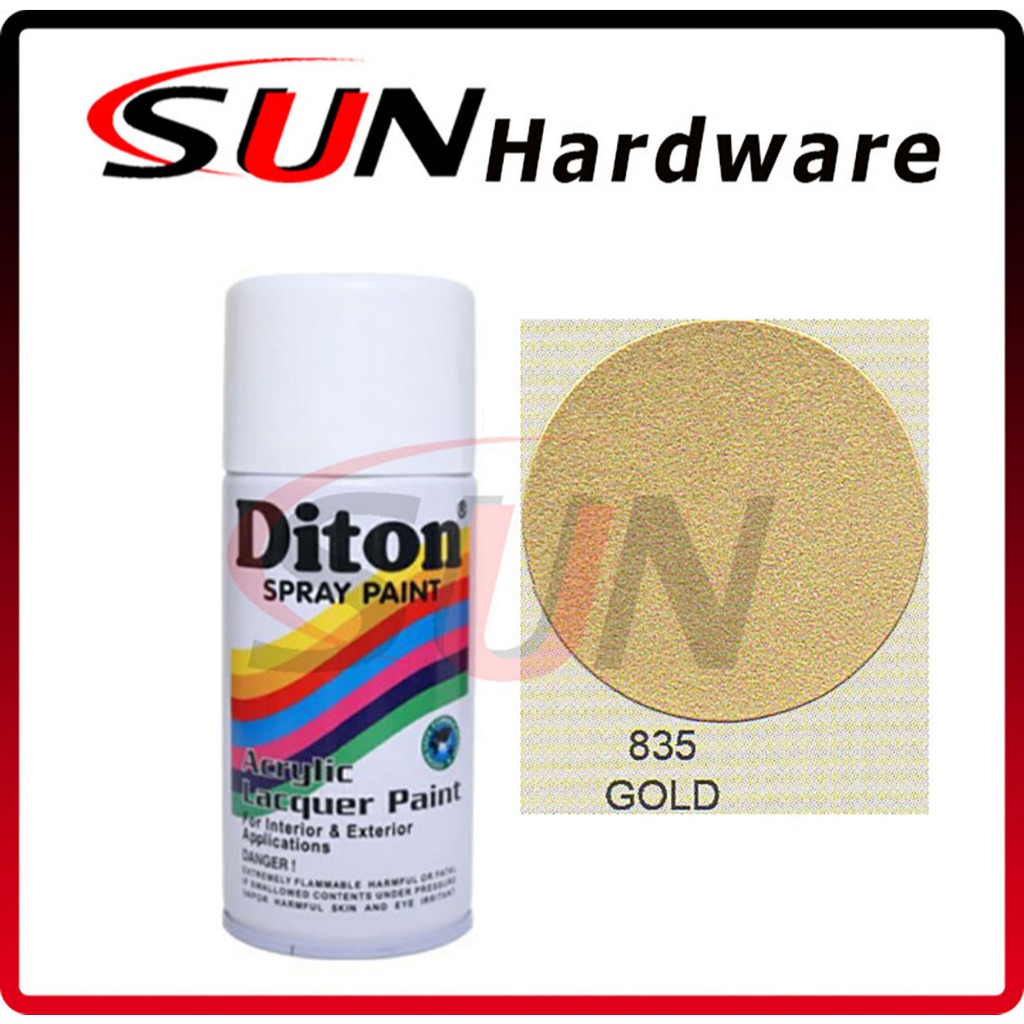 Pilox DITON 150 cc Gold 835 Pilox Pylox Cat Semprot Emas