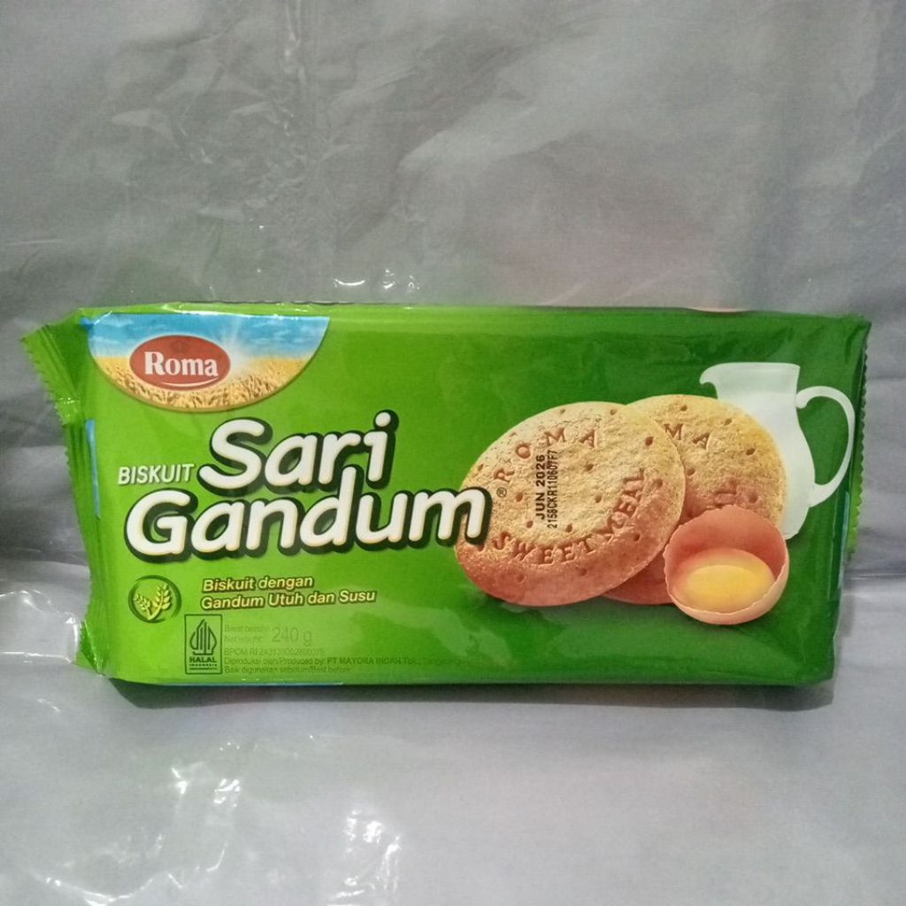 

Roma Biskuit Sari Gandum 240g