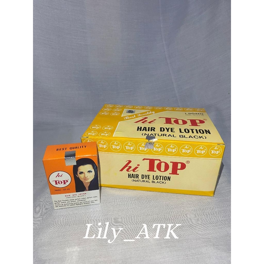 Hi Top Semir Rambut Hitam 25ml