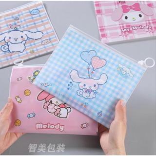 

ZIPPER STATIONERY BAG MULTIFUNGSI MOTIF SANRIO LOTSO / TEMPAT PENSIL SANRIO / POUCH ZIPPER MOTIF SANRIO