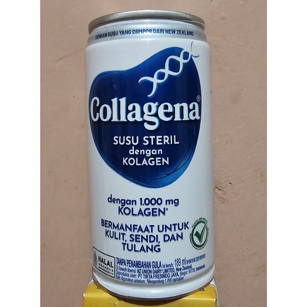 

Collagena Susu Steril 189ml Can