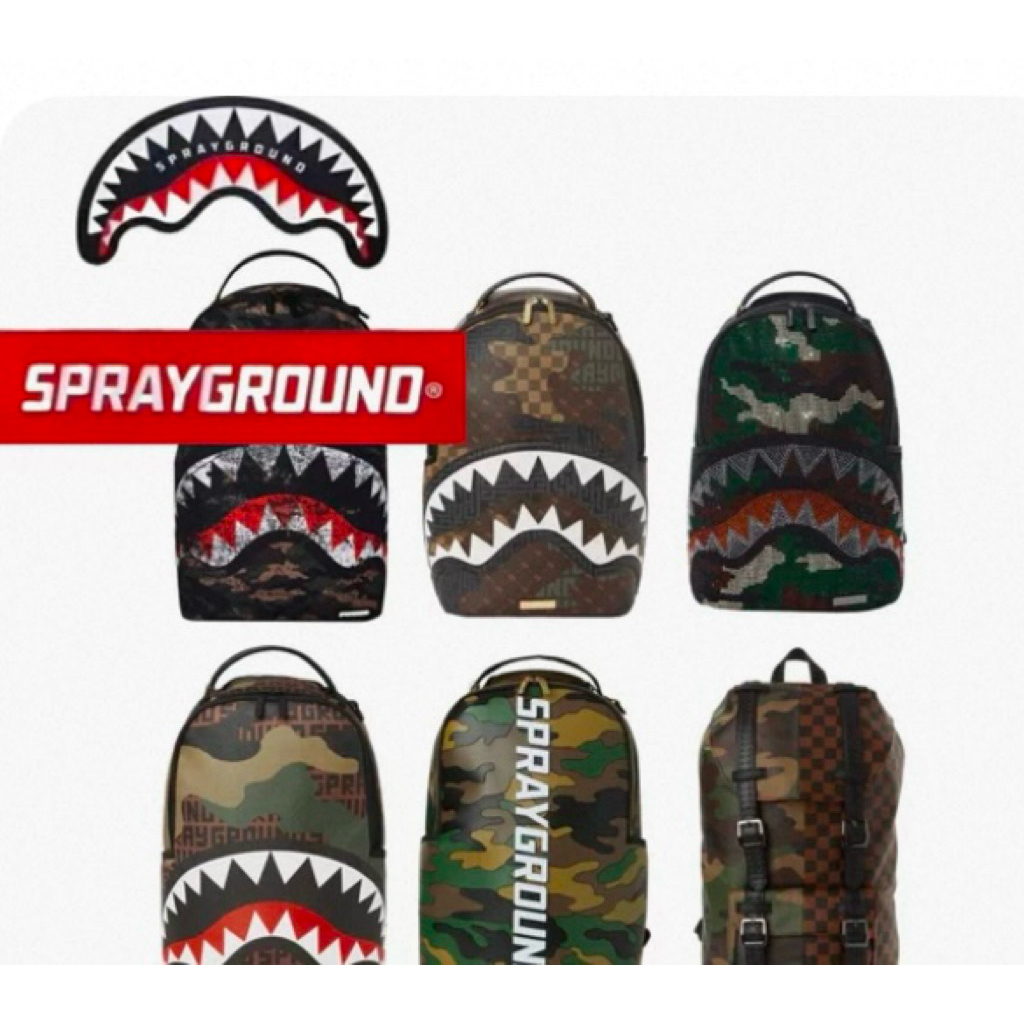 sprayground camo