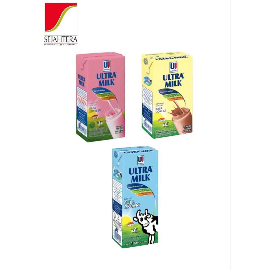 

Ultra Milk All Varian 125 ml Box