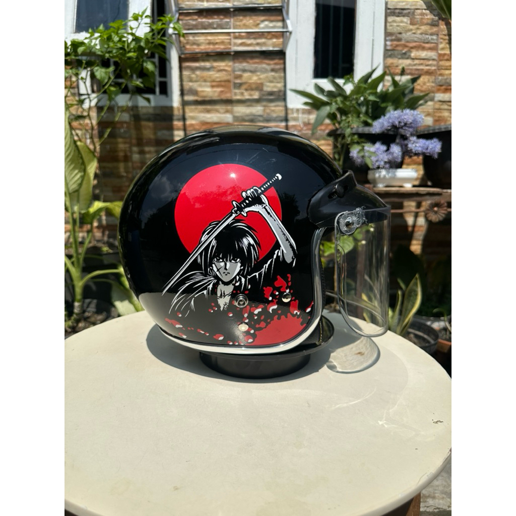 helm Bogo Premium Edisi Samurai X