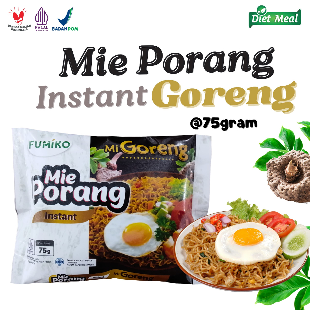 

Mie Porang Shiataki FUMIKO rasa GORENG