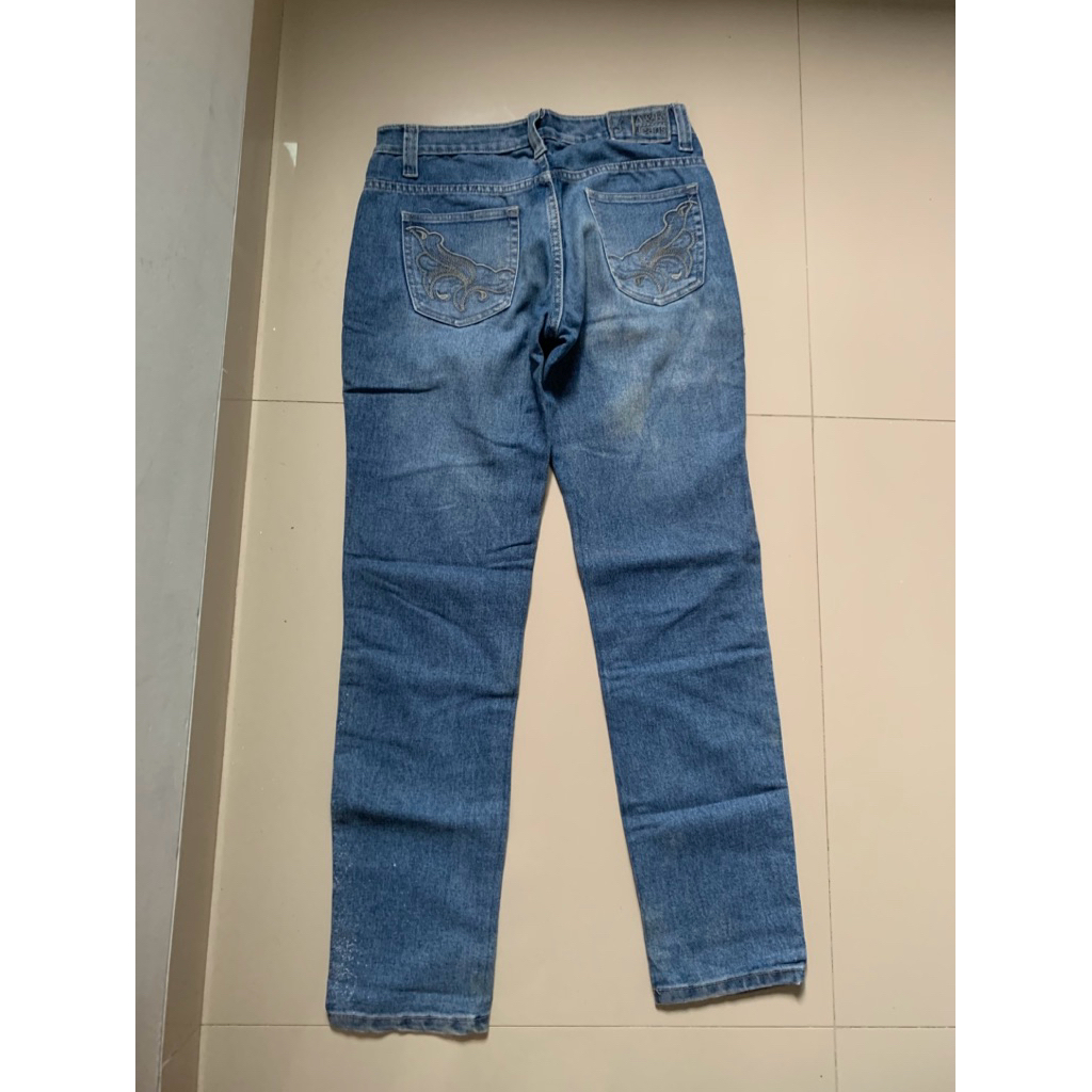(PRELOVED/PERNAH PAKAI)Celana Jeans Skinny Jeans Wanita Strict Jumbo Size// Celana Jeans Wanita Big 