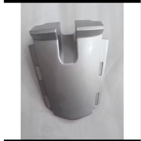 pet stop sambungan body belakang Suzuki Shogun 125 new silver