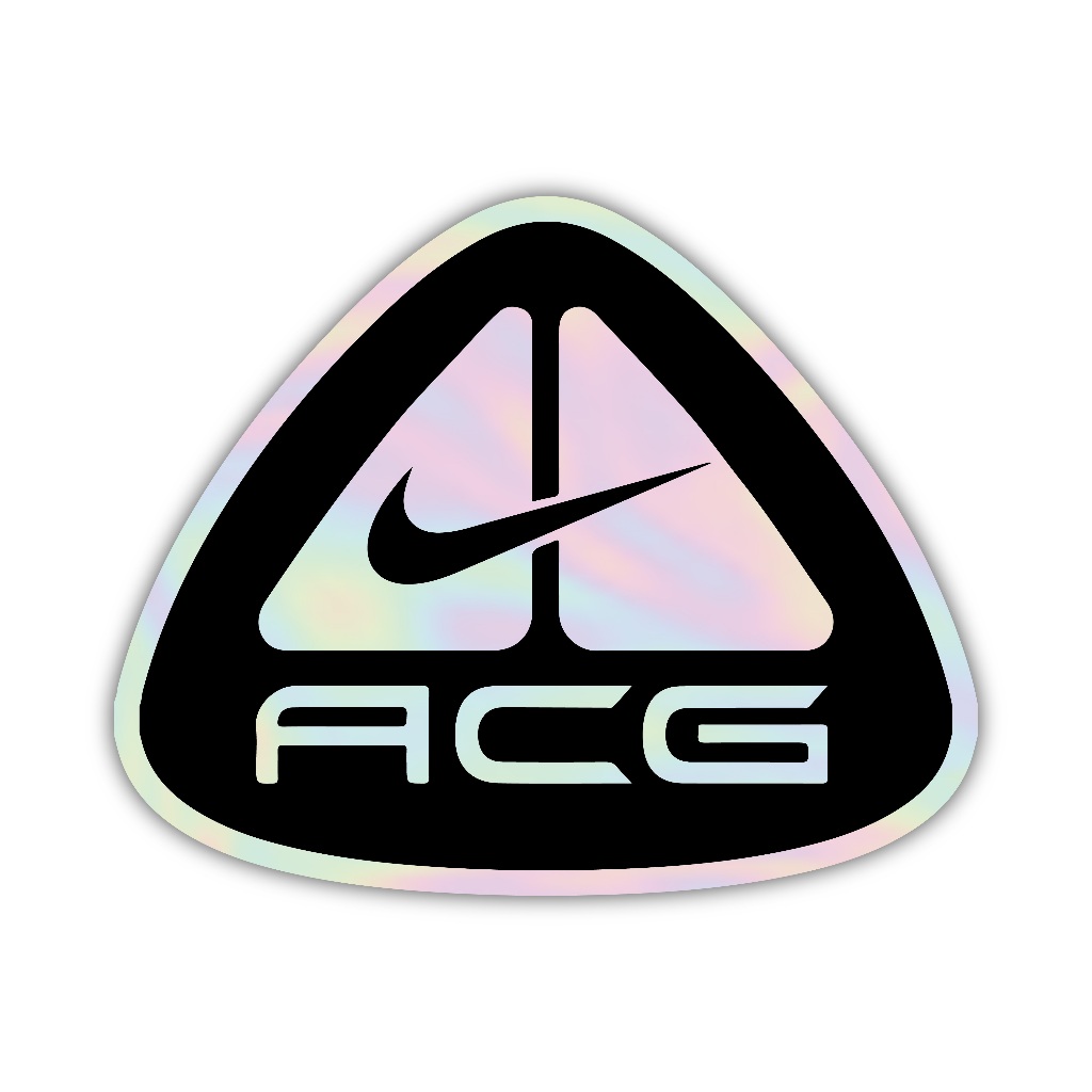 

Z420 sticker nik3 ACG aesthetic, stiker hologram satuan