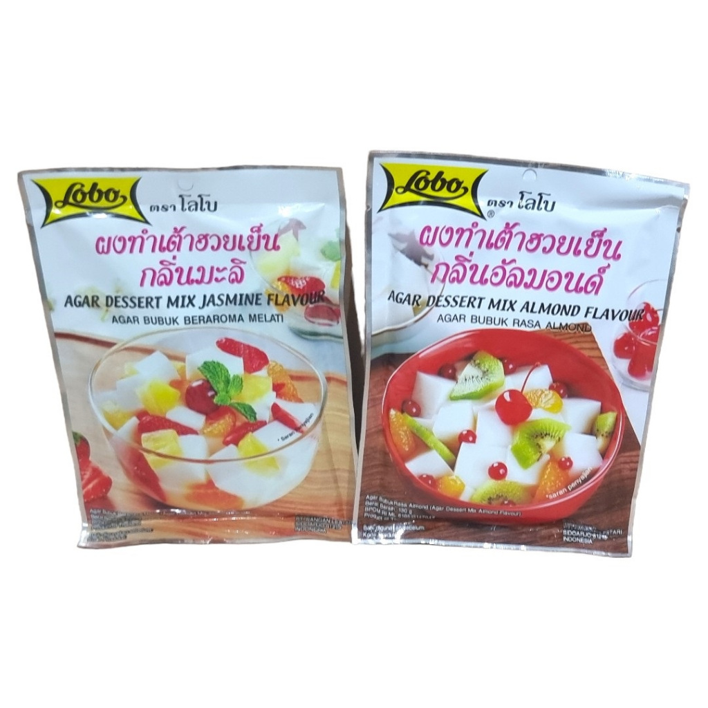 

Bubuk Puding Agar Dessert Mix Rasa Melati Jasmine Impor Thailand Lobo