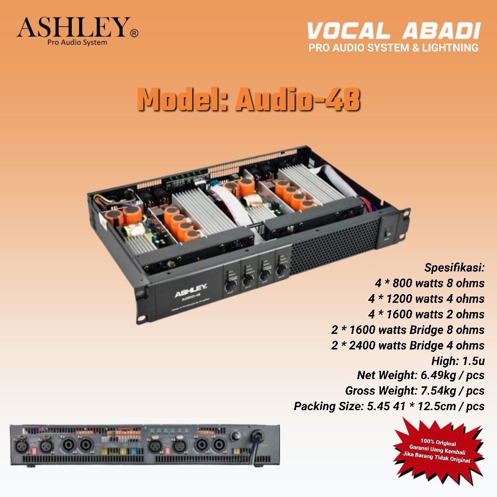 POWER ASHLEY AUDIO-48