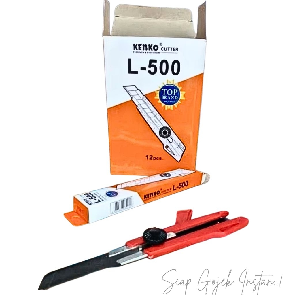 

Cutter Besar Pisau L500 Kenko ( Bijian )