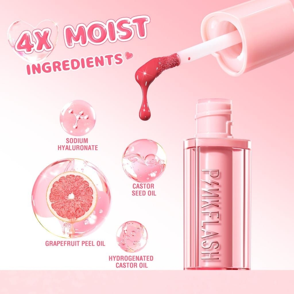 PINKFLASH Pinkflash pinkflash - PINKFLASH Watery Transferproof Lip Cream (2g) - Lip Cream Pinkflash 