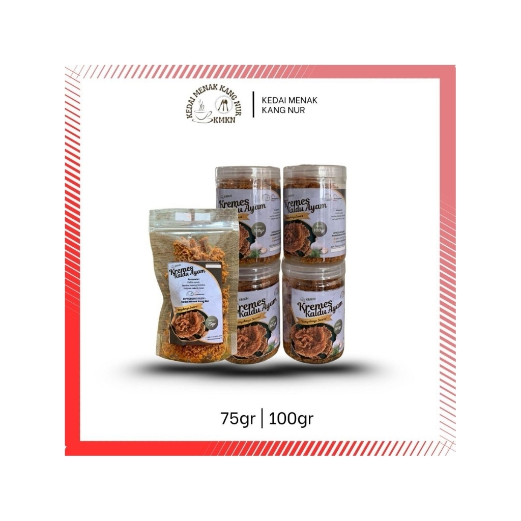 

Kremes Kaldu Ayam 100/75gr