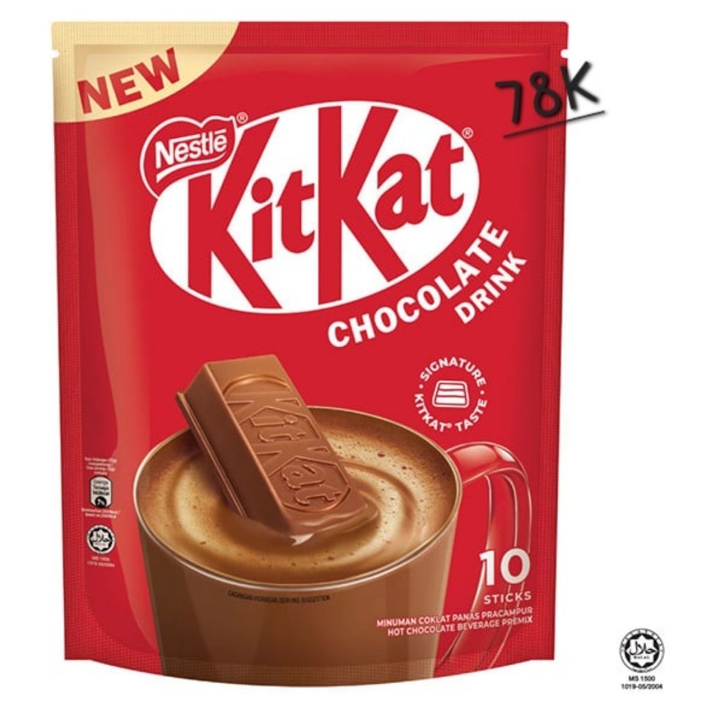 

kitkat chocolate drink 10 stick