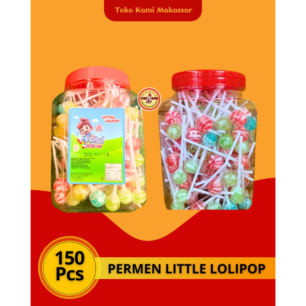 

Permen Little Lolipop 150Pcs
