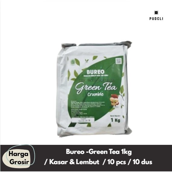 

Bureo - GREEN TEA 1kg / kasar & halus