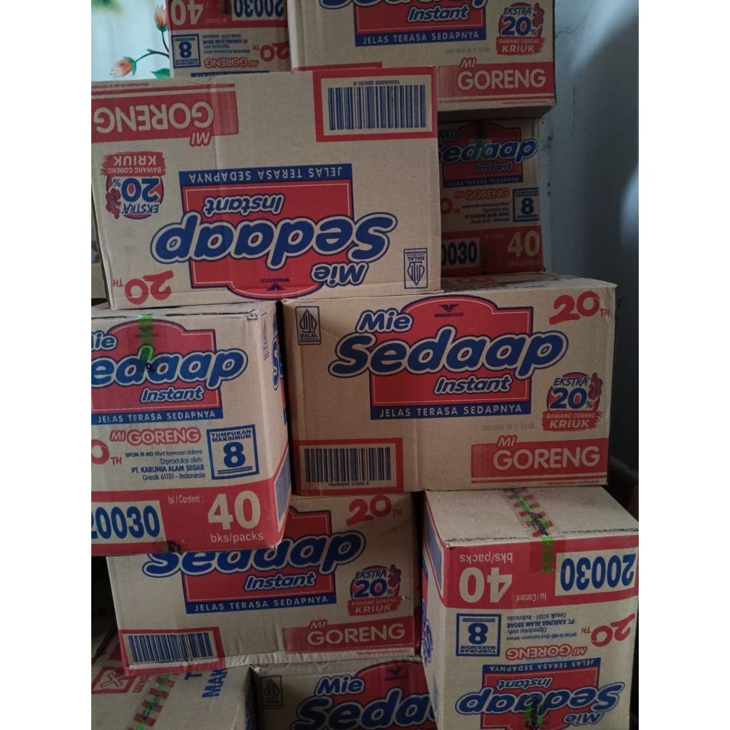 

Forcysn Mie Sedap Goreng 1Dos Isi 40Pcs