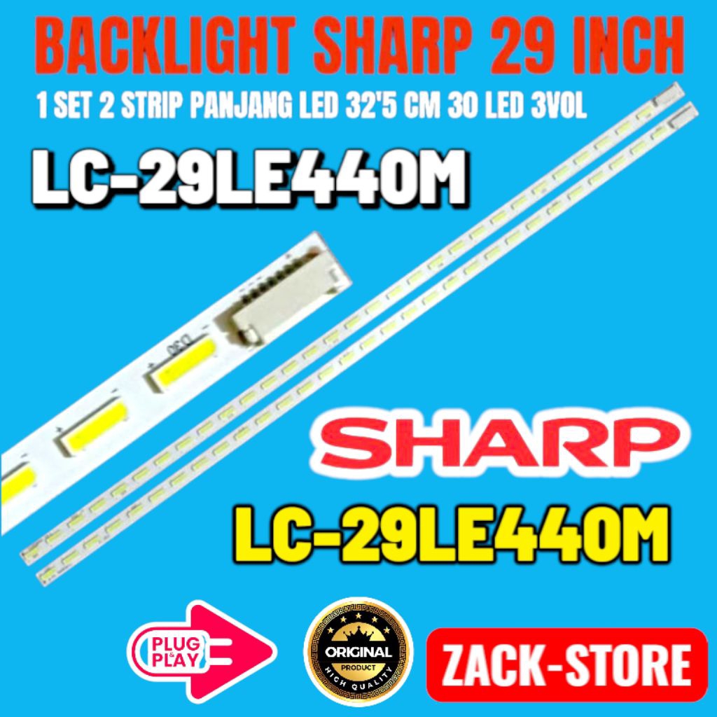 BACKLIGHT TV SHARP 29 INC LC-29LE440M LAMPU BACKLIGHT TV SHARP LC29LE440M