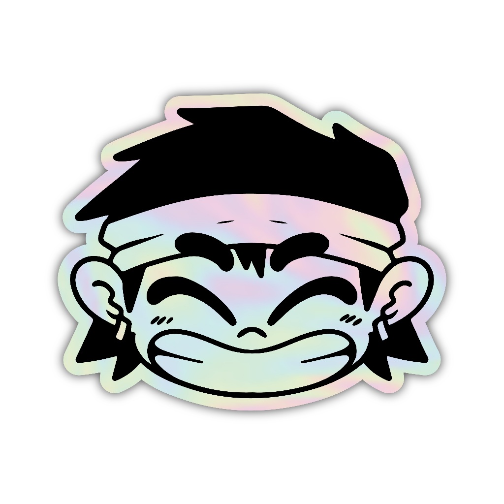 

Z485 sticker karakter y2k aesthetic, stiker hologram satuan