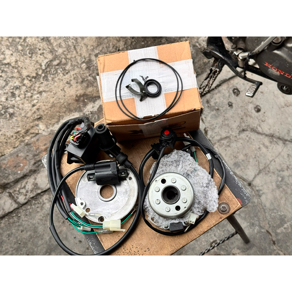 Pengapian set Magnet Yz Mahnet Yz Thailand XGP Set Cdi Coil Pnp Rx King baru