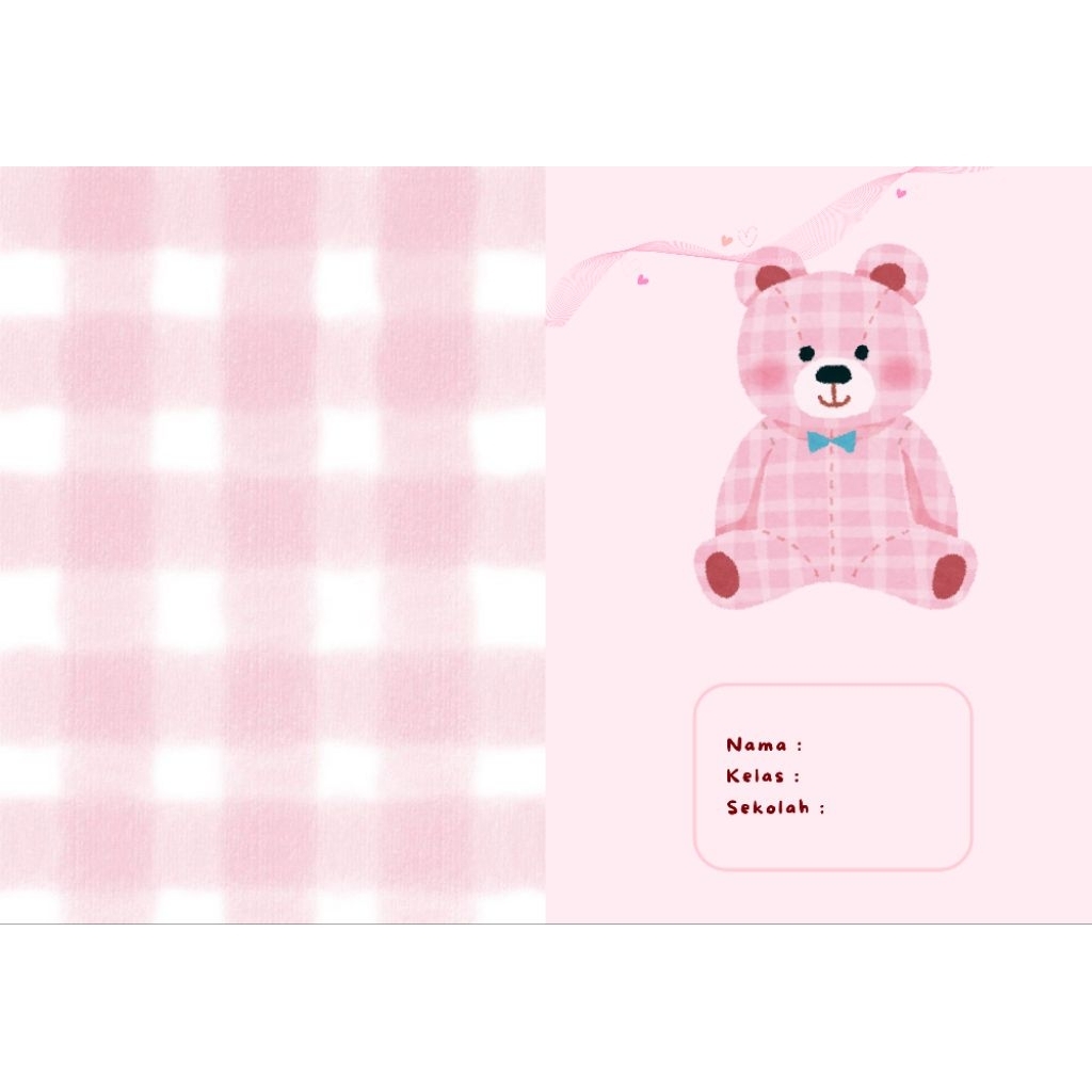 

sampul buku aesthetic Pinkkk