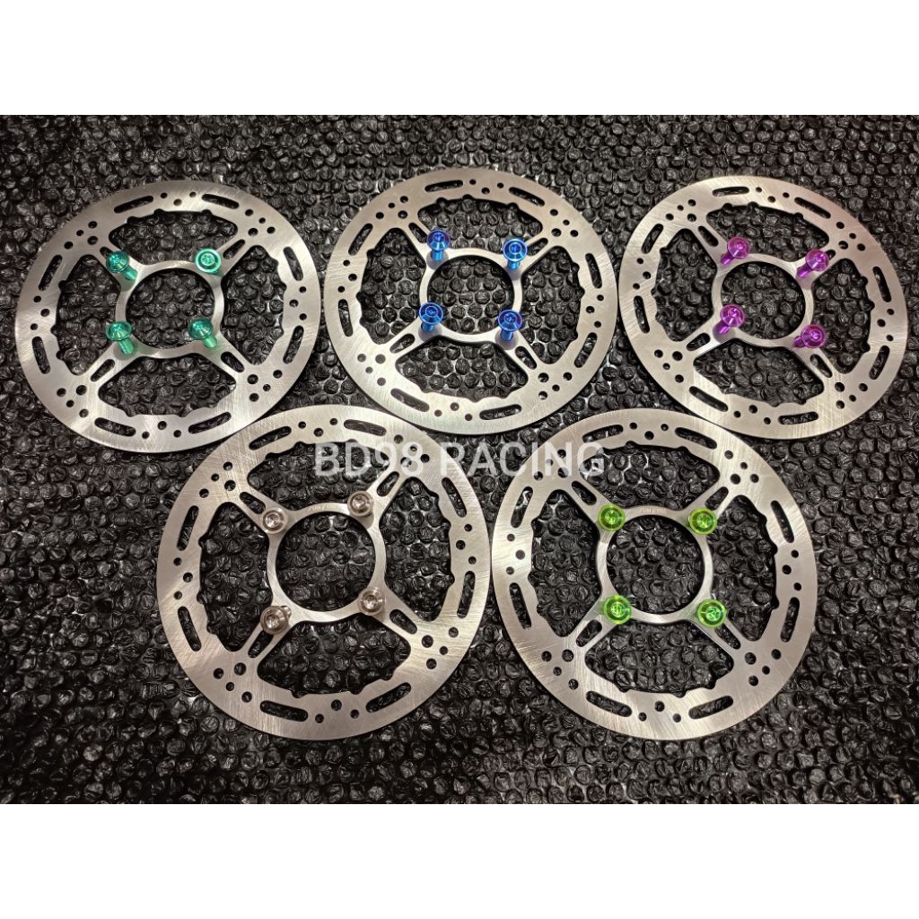 DISC THAILOK PALANG 4 STANDAR MIO, XEON, 200MM LUBANG BAUT 4 + BAUT TITANIUM