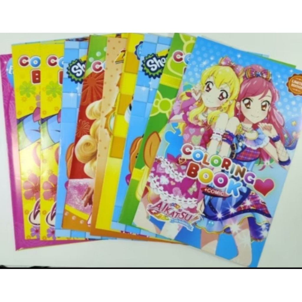 BUKU MEWARNA ANAK-ANAK/BUKU MEWARNA/BUKU MEWARNAI LUCU RANDOM