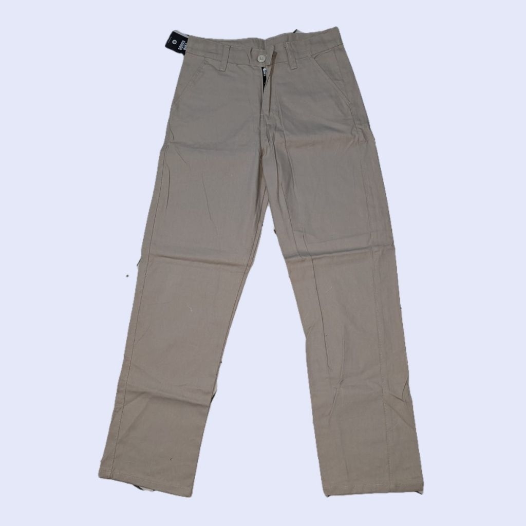 celana chino cream pria Fairgoods
