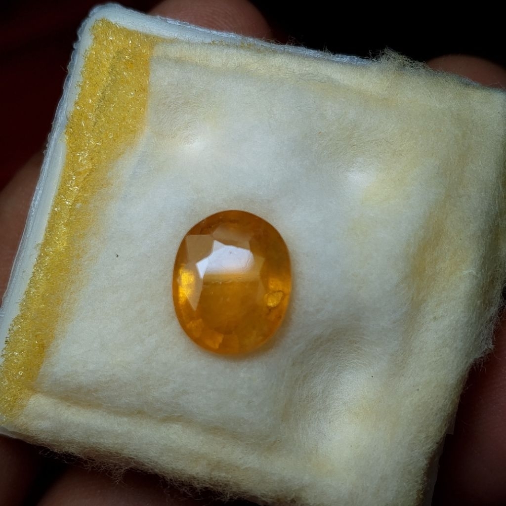 Natural yellow sapphire natural yellow safir asli batu
