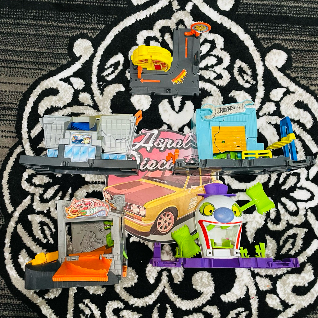 Diorama Track Hot Wheels Preloved HotWheels