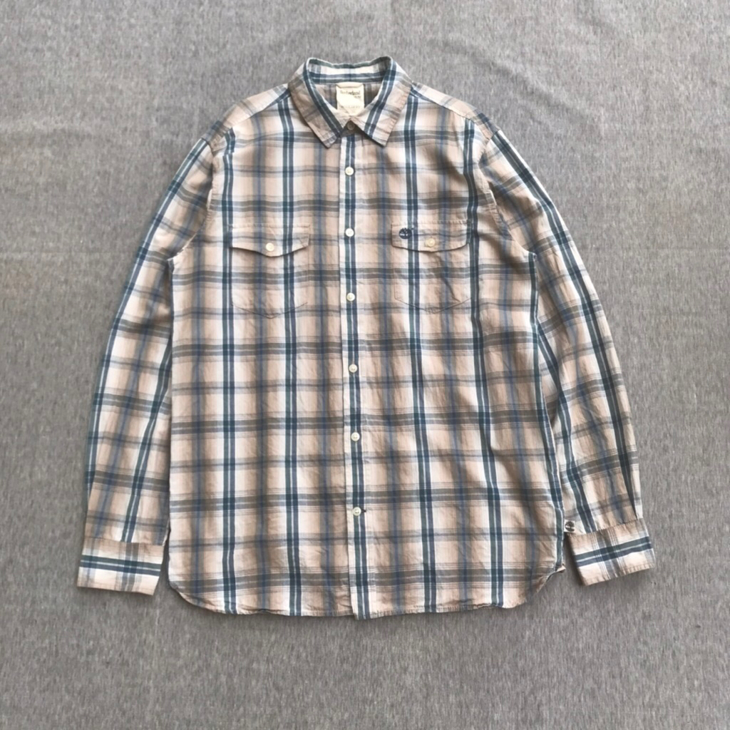 kemeja timberland original ukuran M