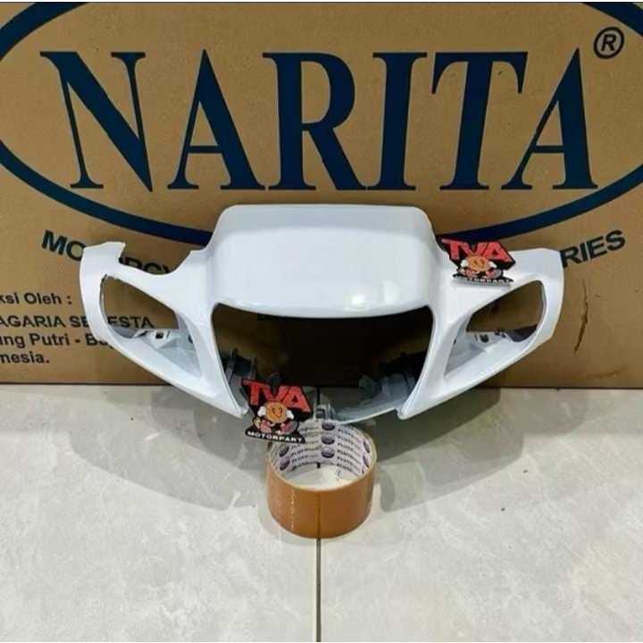 PROMO COD BATOK TOTOK KEPALA DEPAN YAMAHA FIZ R FIZR F1Z R VEGA R LAMA TAHUN 1999 - 2005 WARNA PUTIH