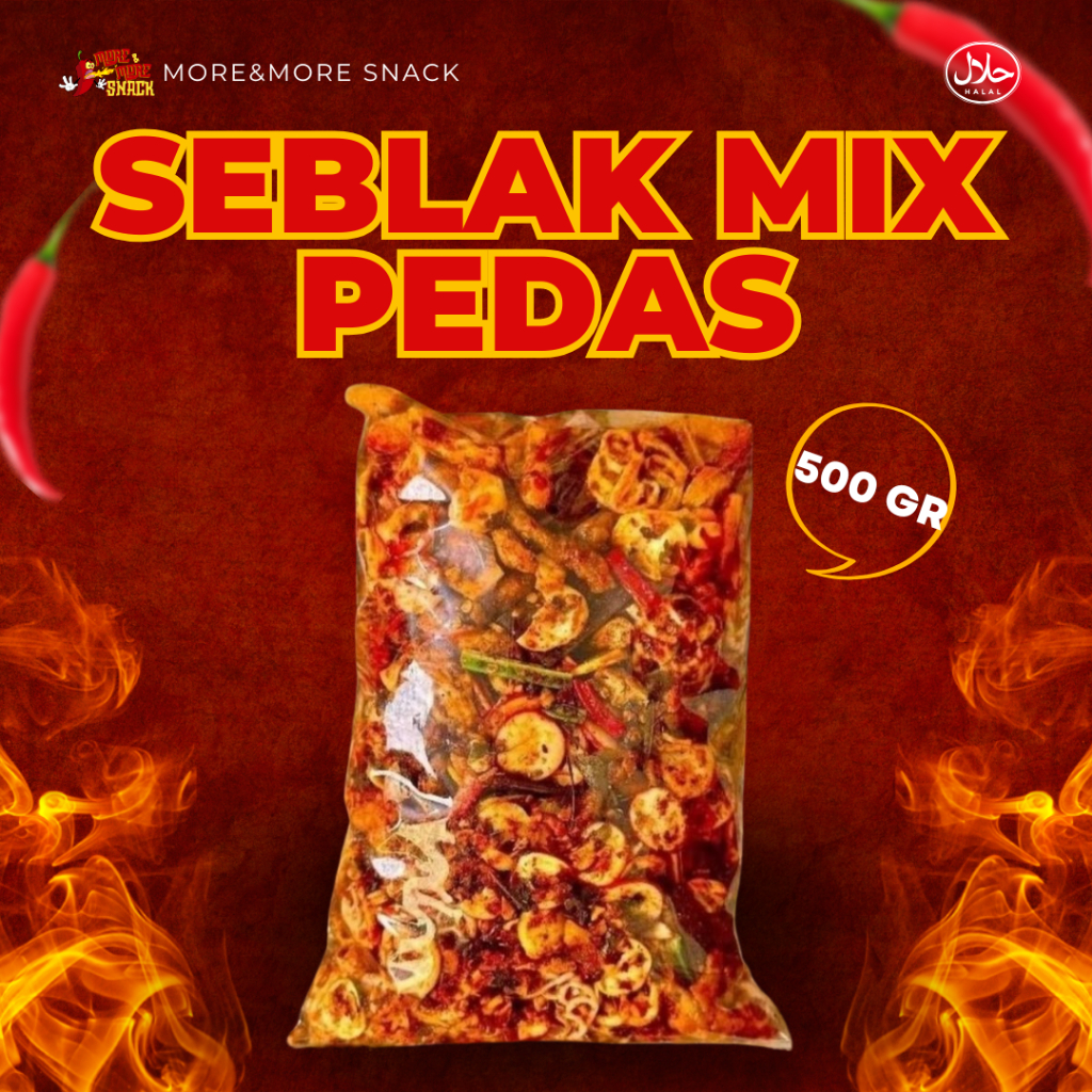 

Seblak Mix Pedas Daun Jeruk 500g