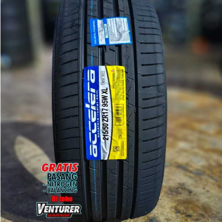 BAN TUBLES BAN MOBIL 215/50 R17 ACCELERA 215 50 R17 PHI MURAH AWET