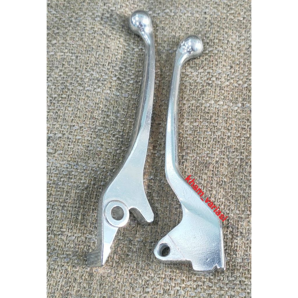 DISKON HARGA SPESIAL HANDLE REM TANGAN KIRI-KANAN MOTOR BEAT KARBU / VARIO KARBU WARNA CRUME MODEL S