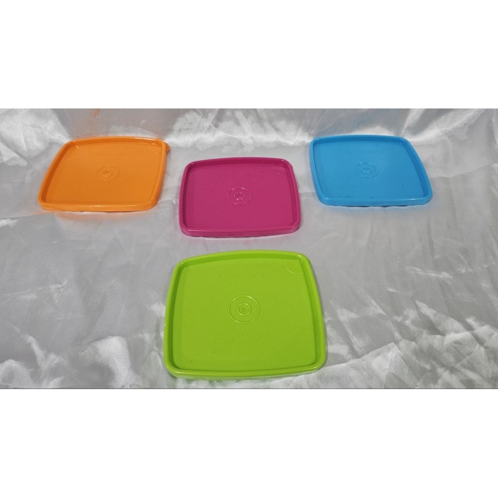 seal/tutup small,medium,large square round tupperware