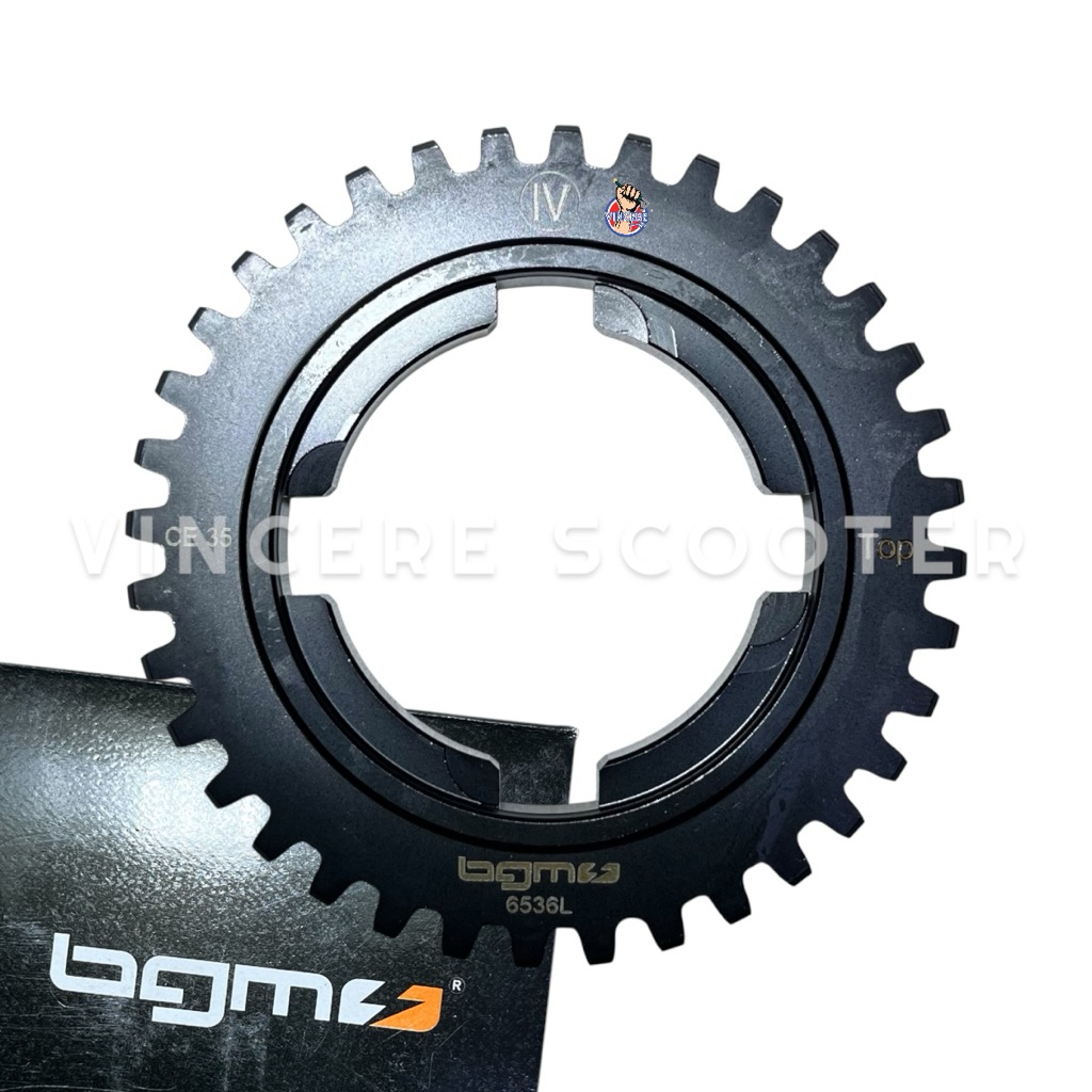 Gigi 4 Close Ratio Rasio Mata 36 BGM Vespa PX Excel Exclusive Spartan Super Sprint