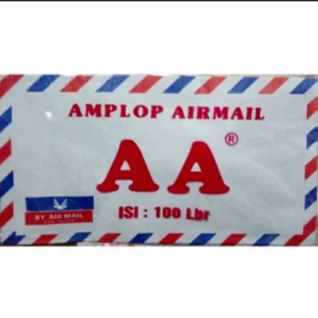 

amplop AA airmail Kecil Isi 10 lembar cod Sumatera Utara