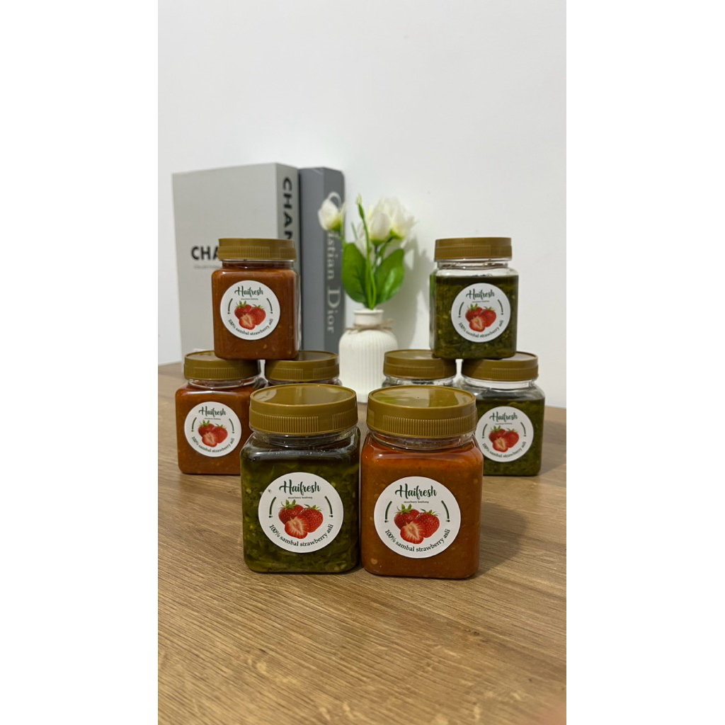 

Sambel Strawberry dan Sambel Ijo Rebon